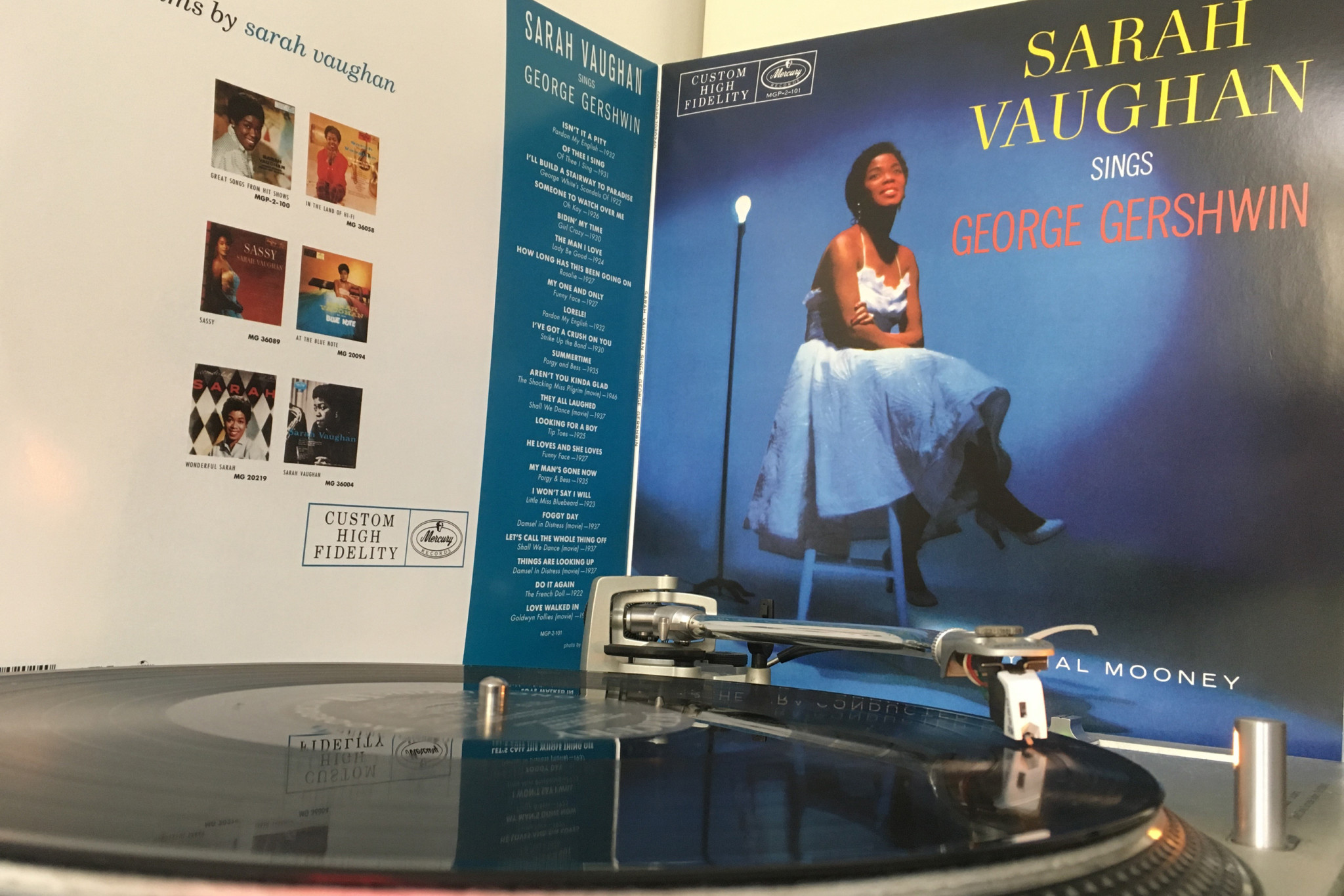 Balladenklassiker - Vaughan sings Gershwin auf LP