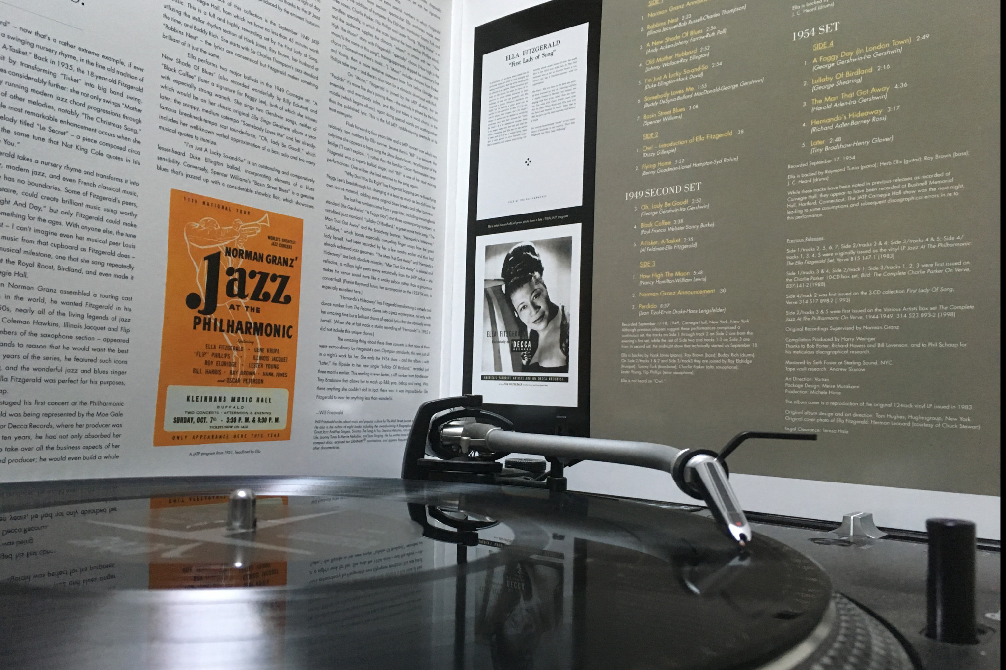 JATP Plattenteller - Ella Fitzgerald