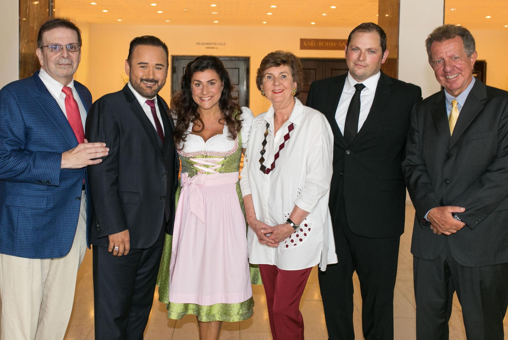 Jack Mastroianni, Javier Camarena, Cecilia Bartoli, Helga Rabl-Stadler, Alexander Buhr, Costa Pilavachi