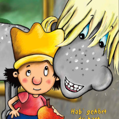 Der kleine König Geburtstagspostkarte 1