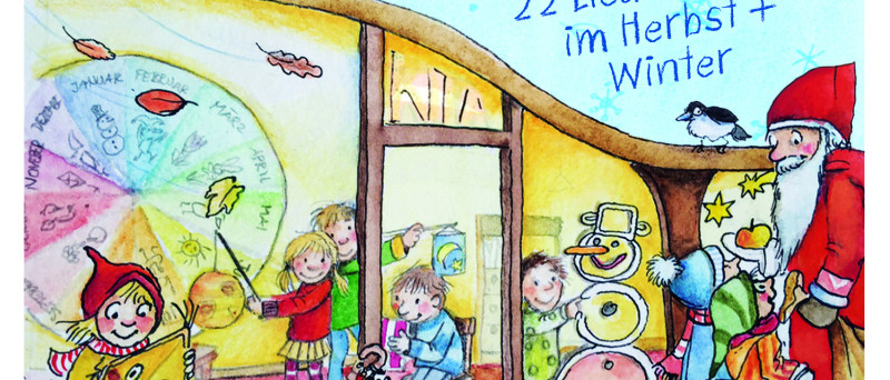 Bei uns in der Kita im Herbst + Winter