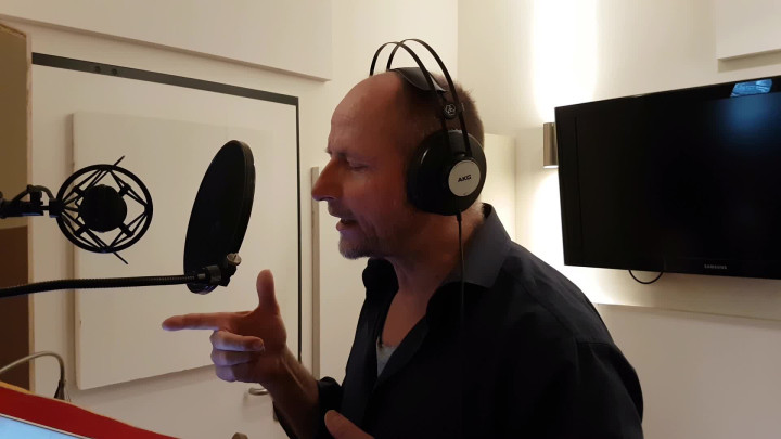 Im Studio mit Achim Buch