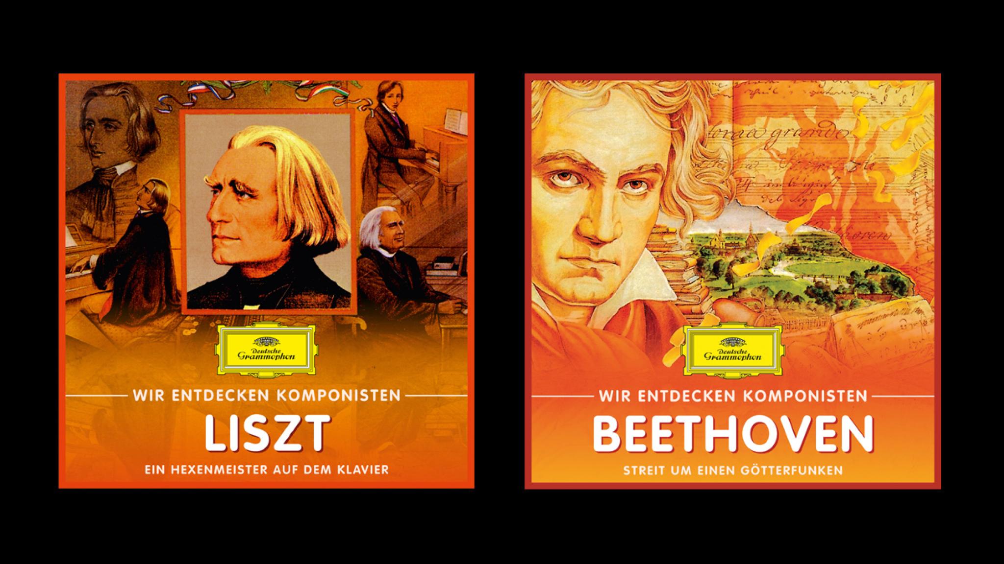 Vermittlung von Format - Zwei Folgen der Serie "Wir entdecken Komponisten" rücken das Schaffen von Beethoven und Liszt in den Mittelpunkt