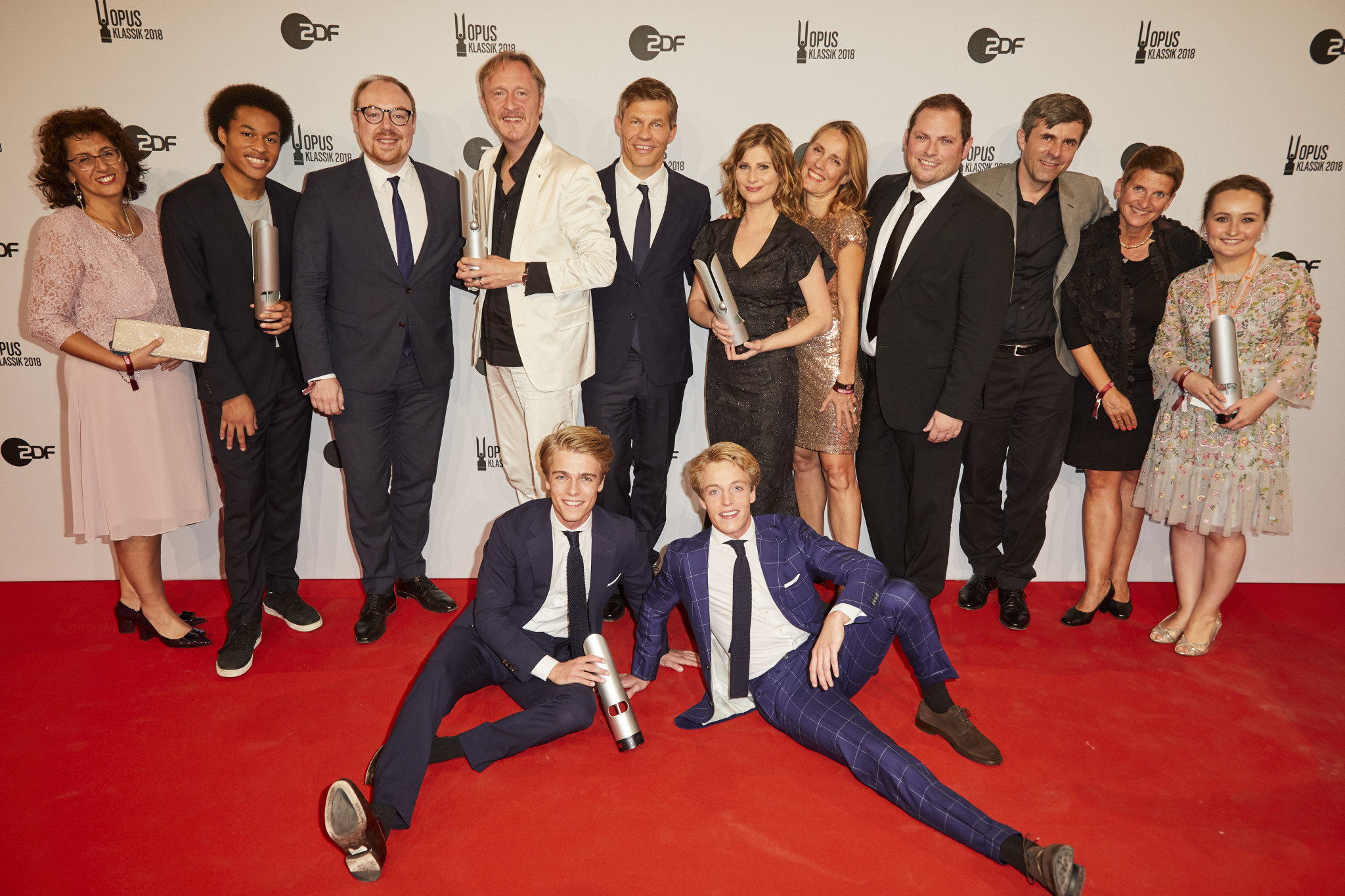 Gruppenfoto Opus Klassik 2018