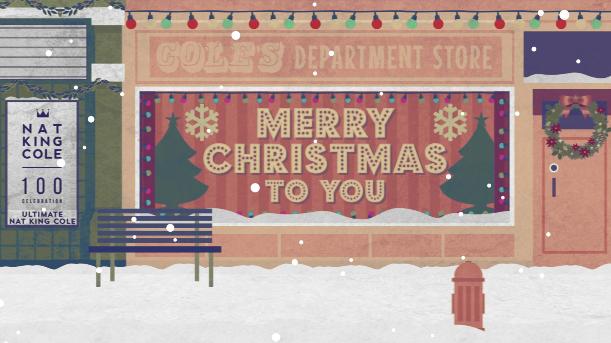 The Christmas Song (Merry Christmas To You) Lyric Video
