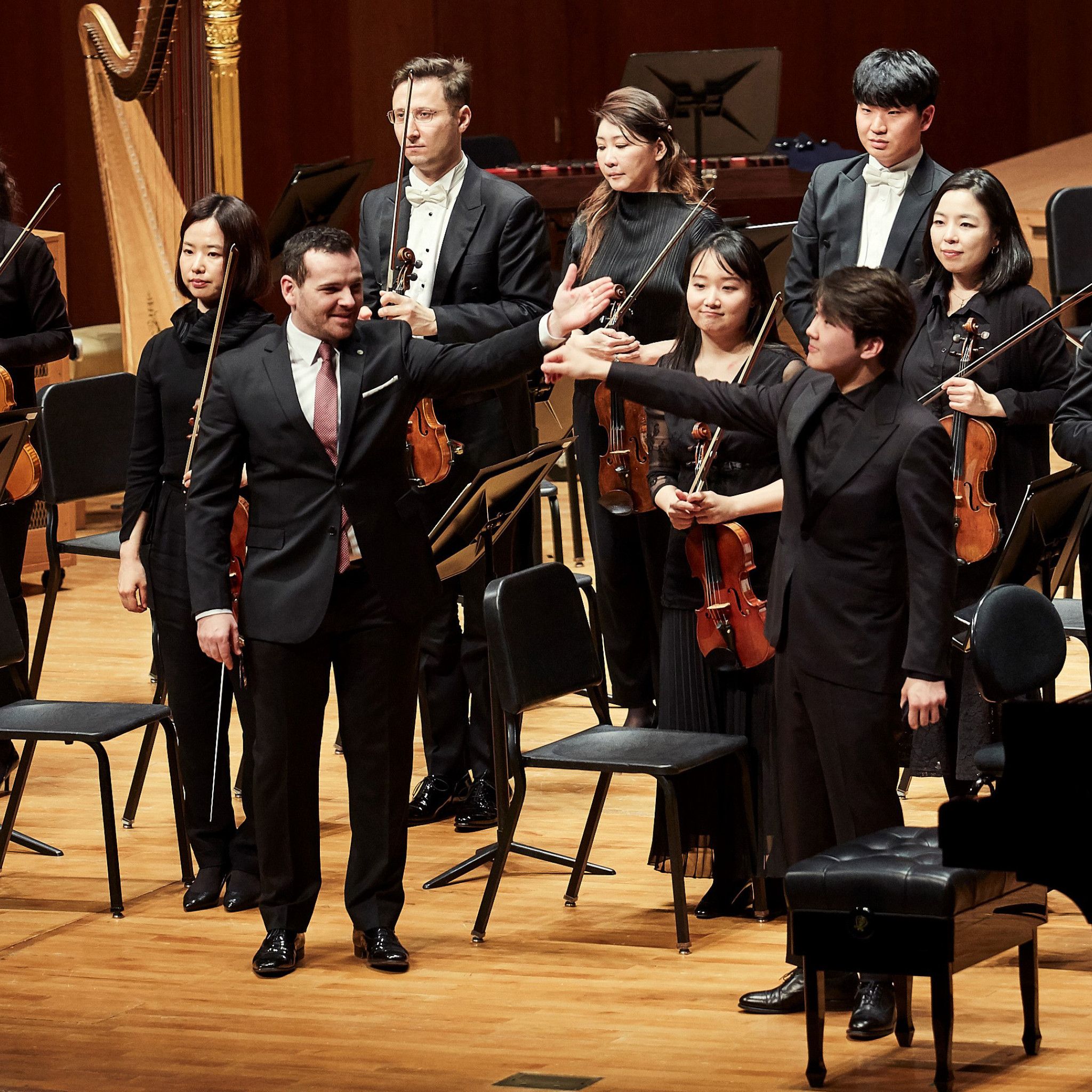 Lionel Bringuier, Seong-Jin Cho, Seoul Philharmonic Orchestra