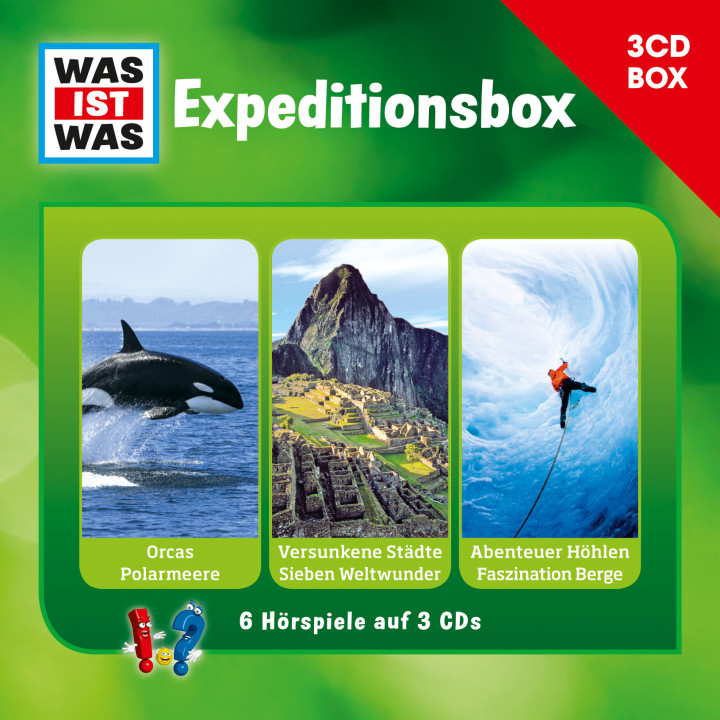 Was Ist Was 3-CD Hörspielbox Vol.2 - Expeditionsbox