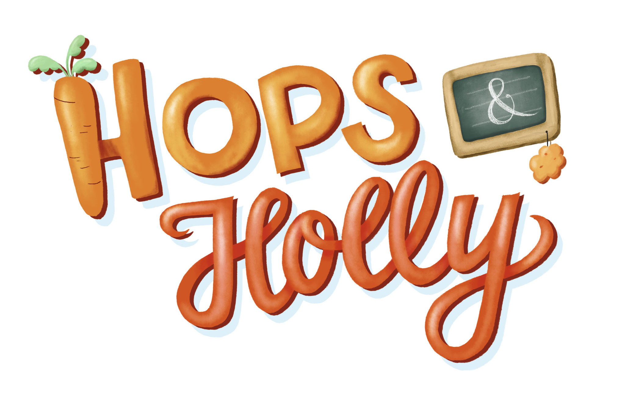 Hops und Holly Logo