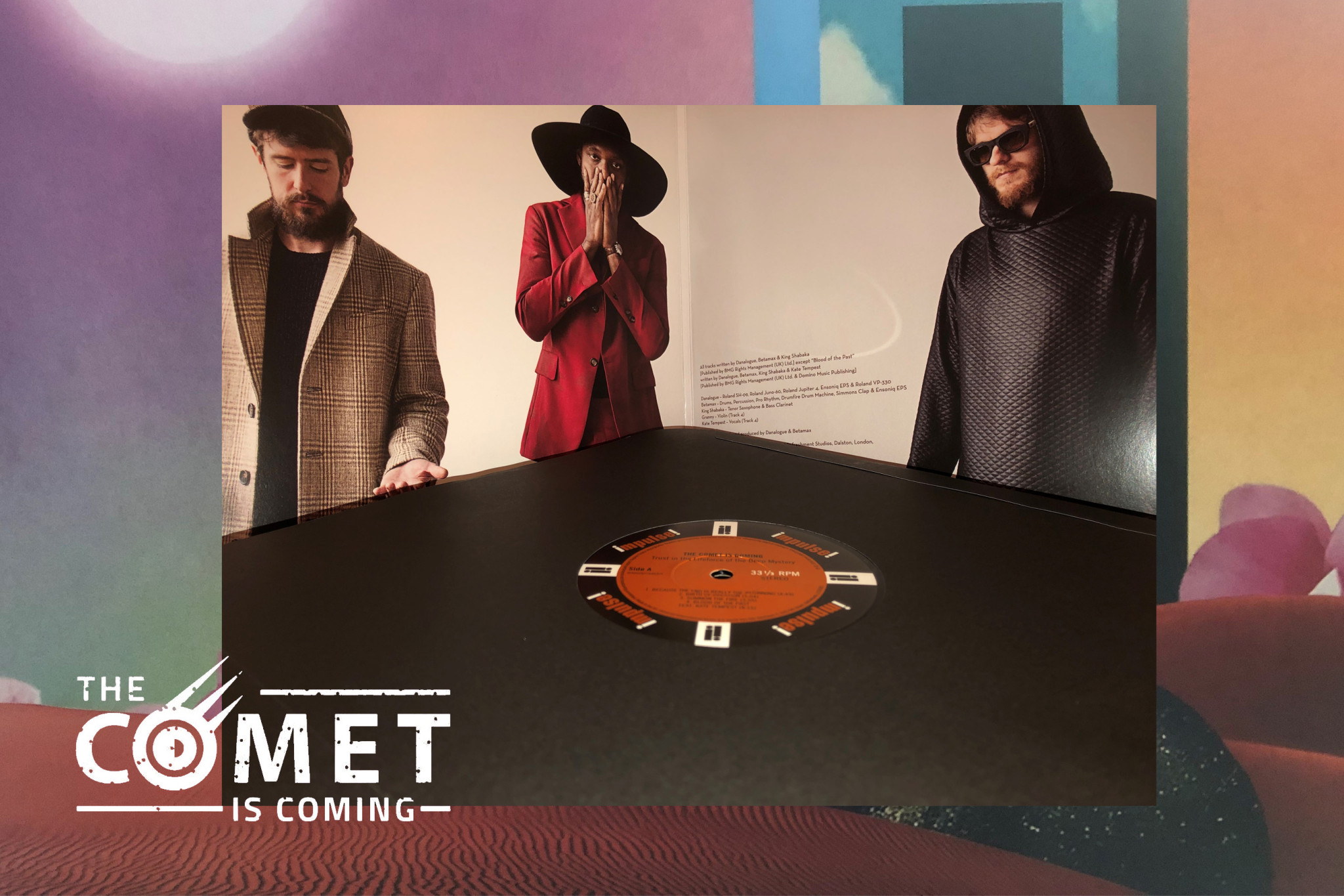 JazzEcho Plattenteller The Comet is Coming