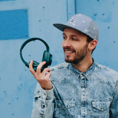 Nilsen Headphones das blaue album kopfhörer