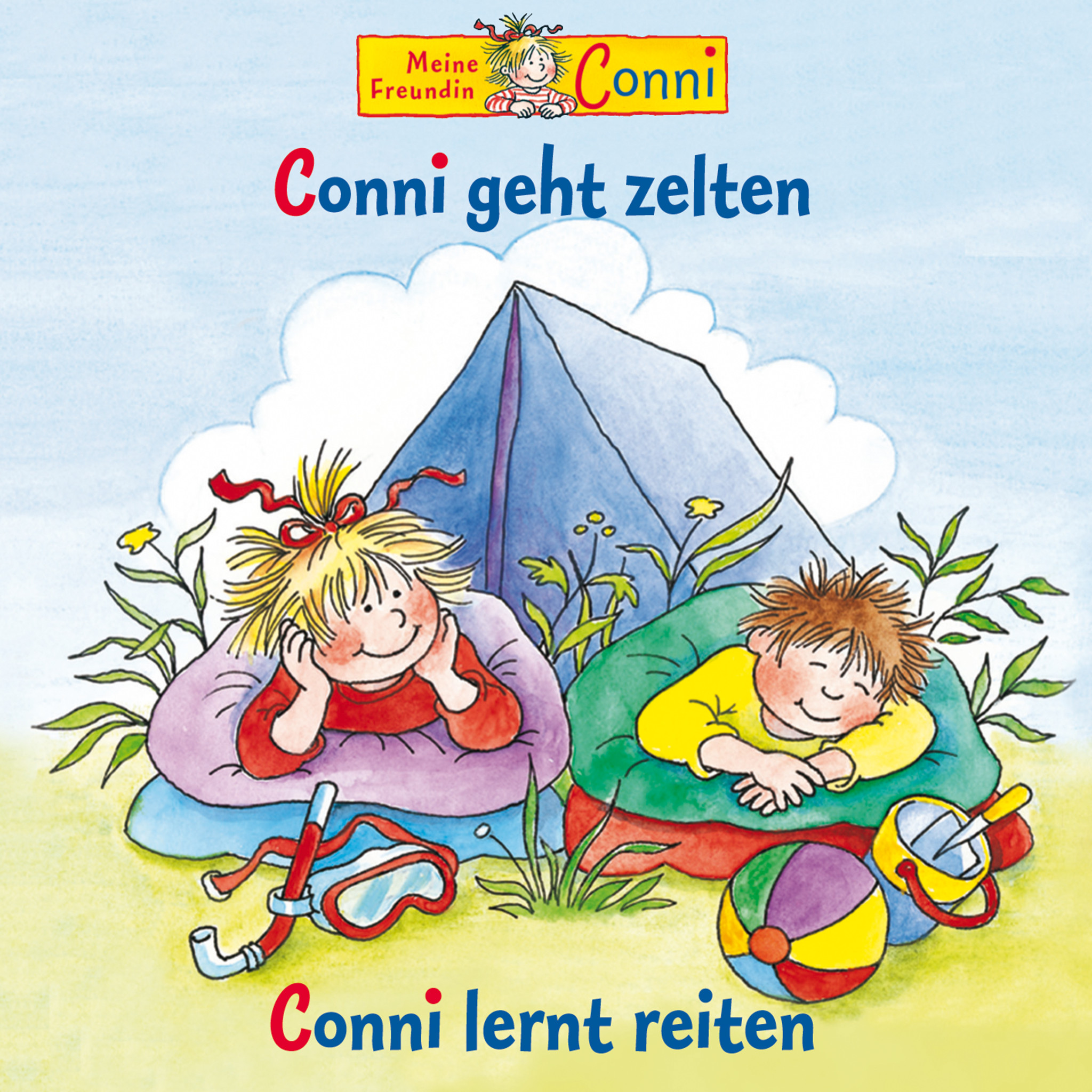 04: Conni geht zelten / Conni lernt reiten (Cover)
