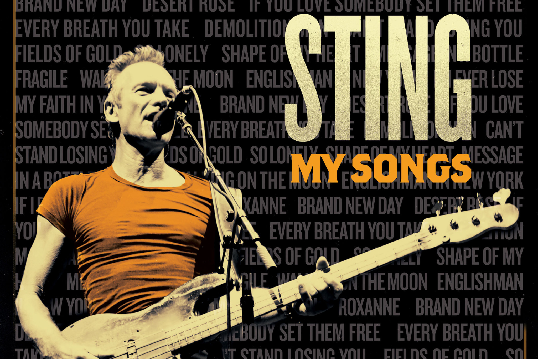 Sting, My Songs, Webgrafik