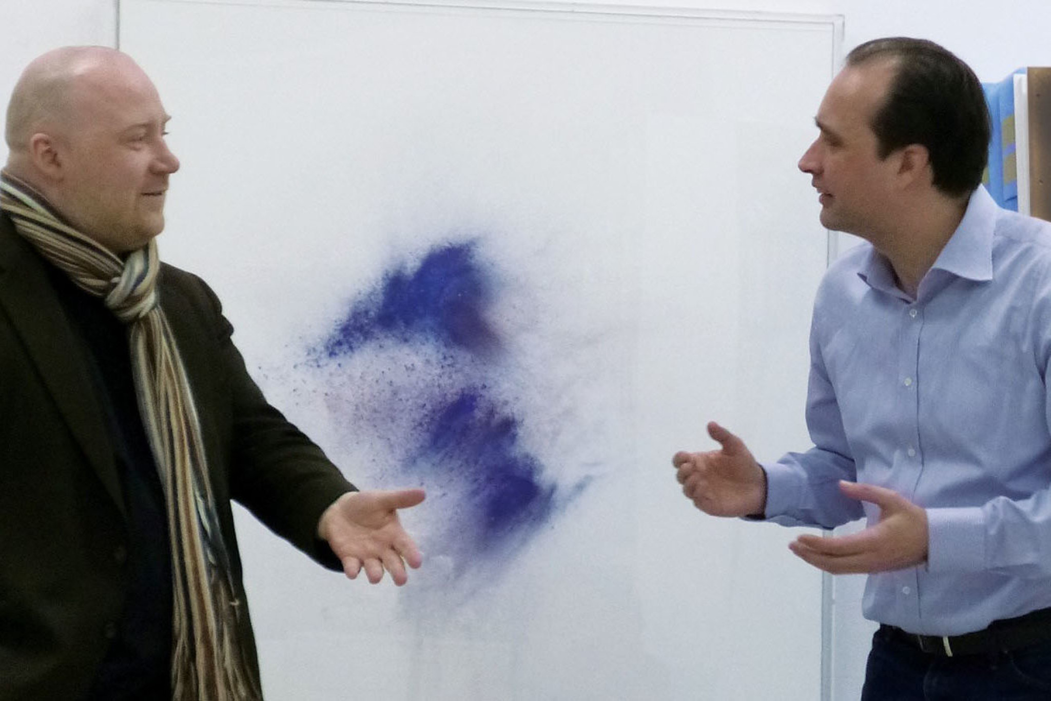 Jóhann Jóhannsson und Thilo Heinzmann