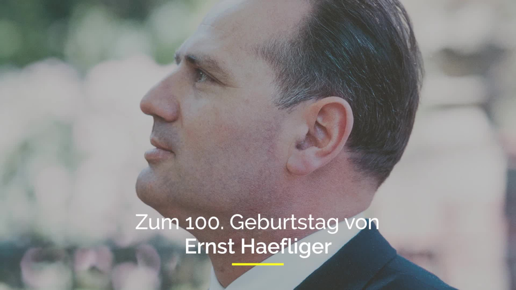 Ernst Haefliger Trailer