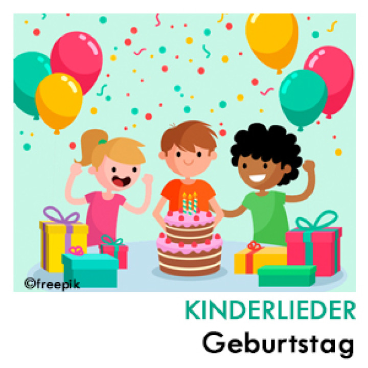 Kinderlieder Geburtstag Playlist Cover