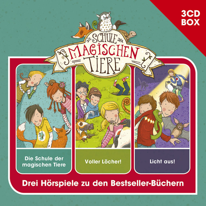 Schule der magischen Tiere - 3-CD Hspbox Vol. 1