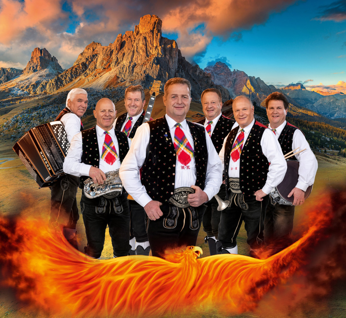 Kastelruther Spatzen Pressefoto 2019 - 12