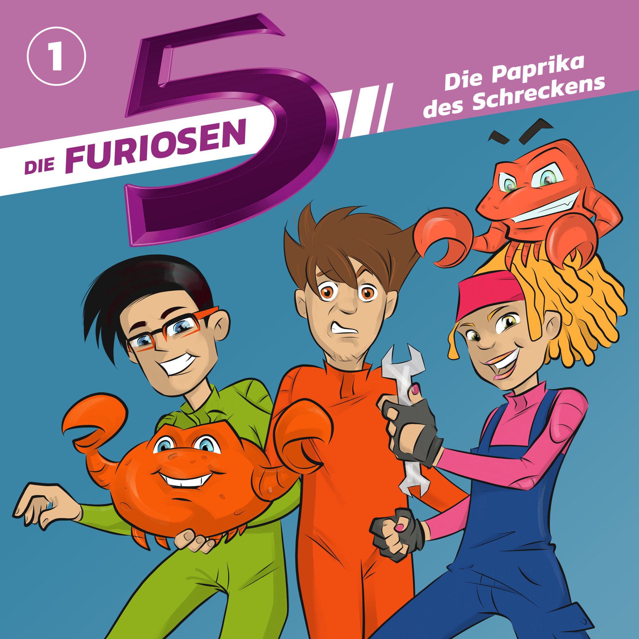 Die Furiosen 5 01: Die Paprika des Schreckens Cover