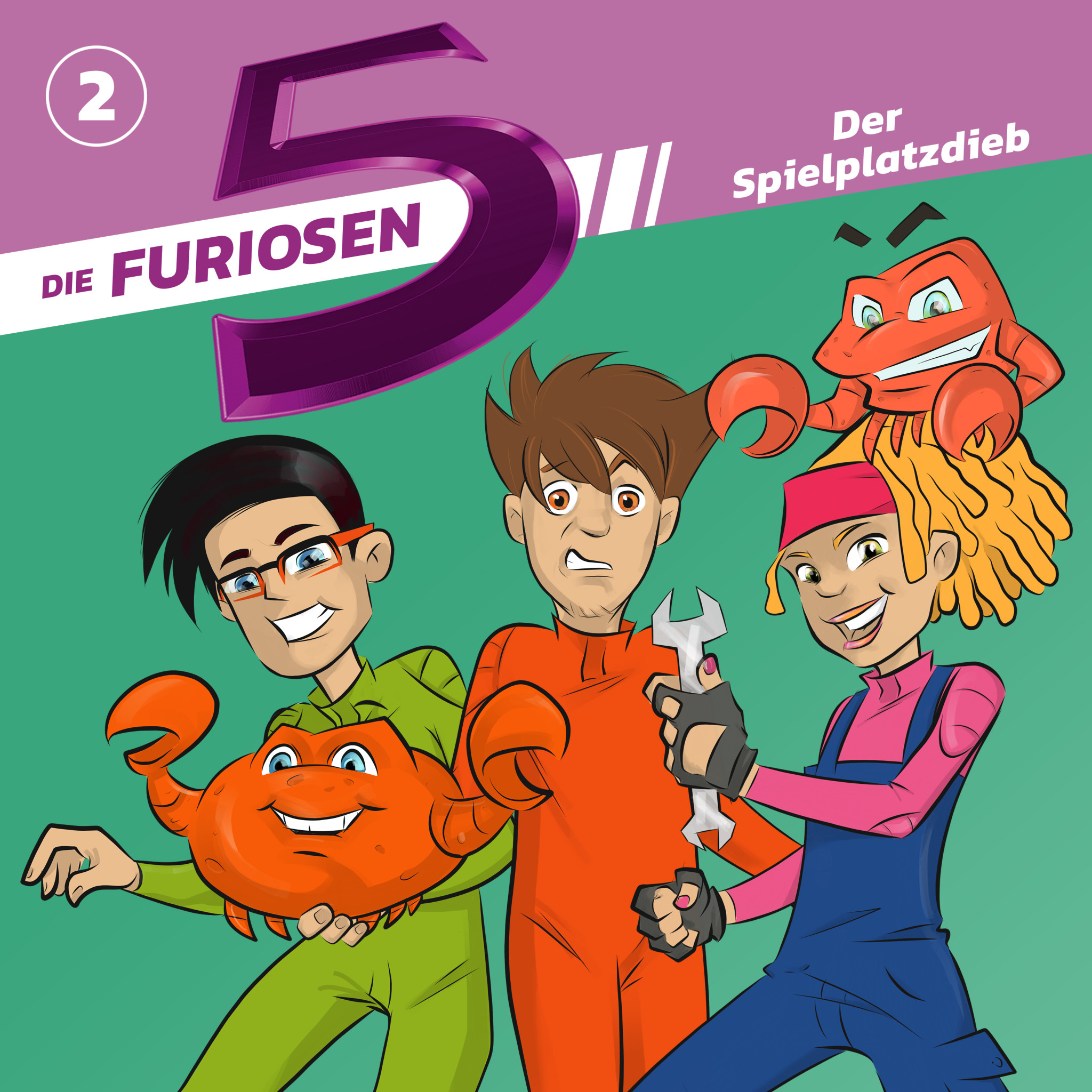 Die Furiosen 5 02: Der Spielplatzdieb Cover