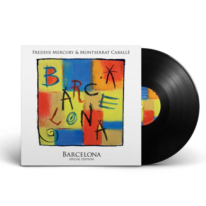 Freddie Mercury Barcelona LP Packshot