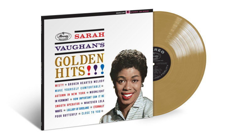 Sarah Vaughan "Golden Hits" Vinyl Gold