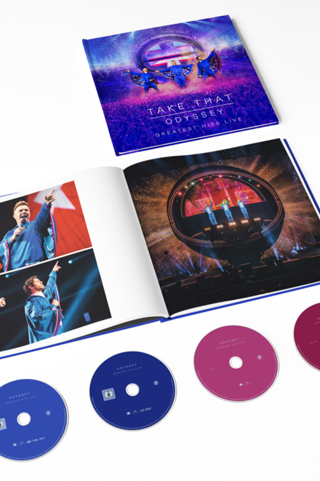 TAKE THAT ライブ イン マンチェスターDVDとCD ライヴ・イン