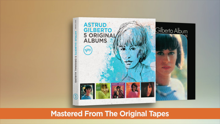 Astrud Gillberto - 5 Original Album