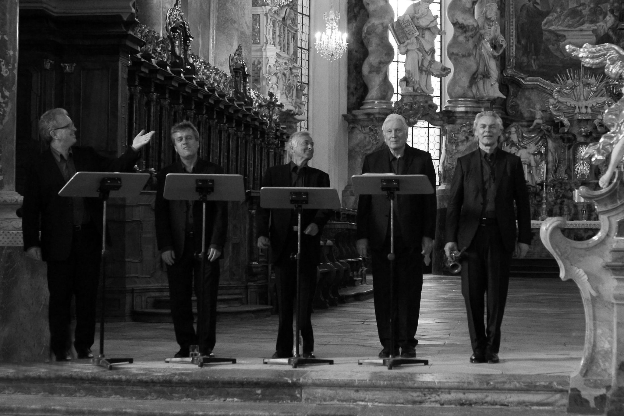 Hilliard Ensemble - David James, Steven Harrold, Roger Covey-Crump, Gordon Jones, Jan Gabarek