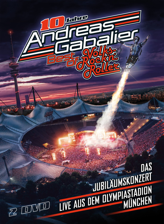 Gabalier Best Of Live 2DVD Cover