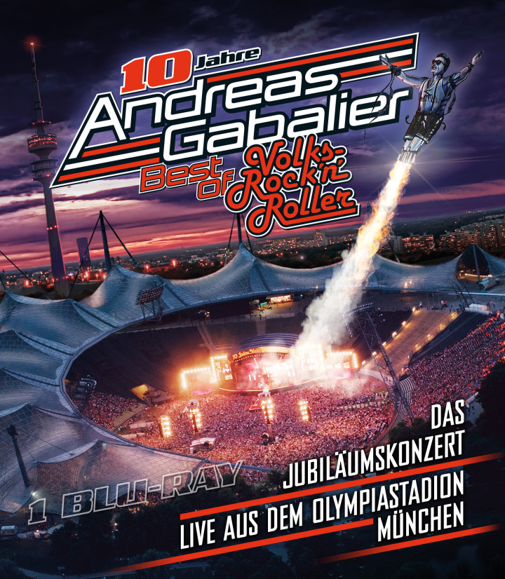 Gabalier Best Of Live Blu-Ray Cover