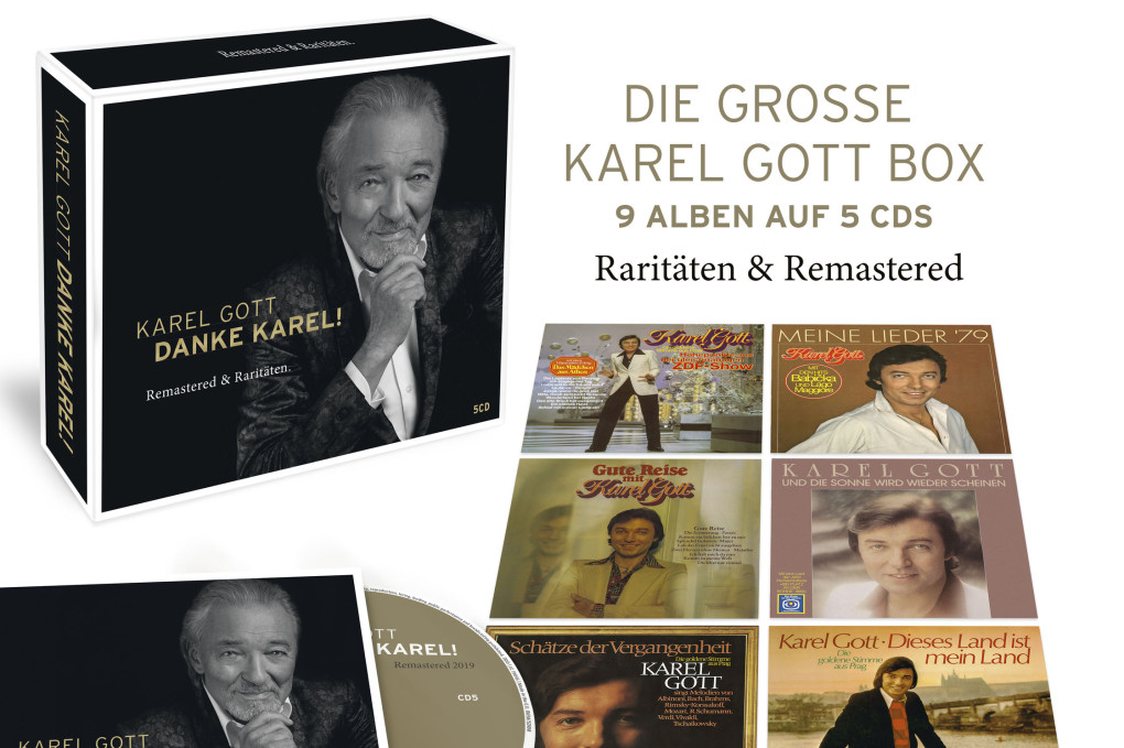 Karel Gott - Danke Karel - Box Mockup