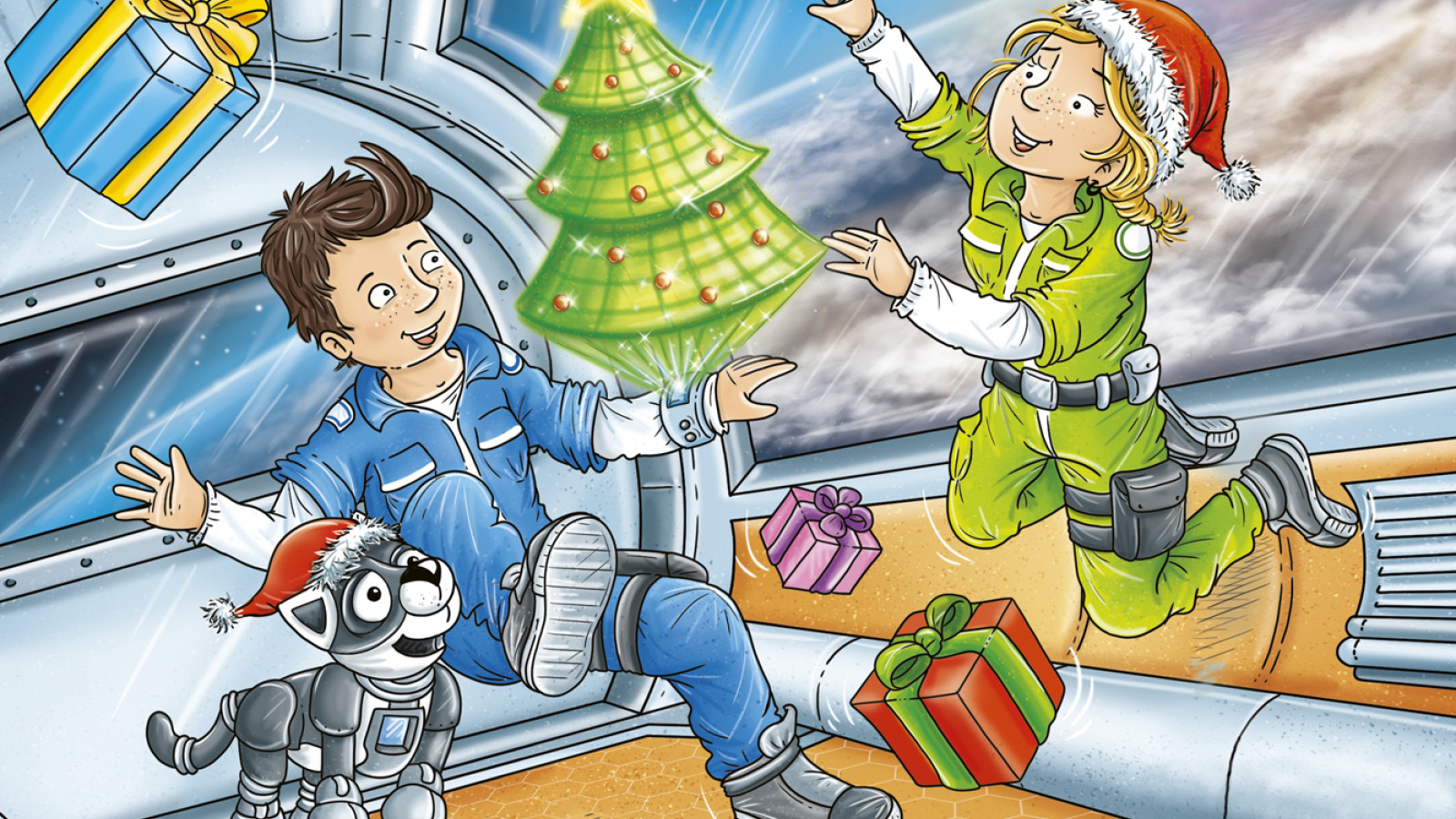 Galaktische Weihnachten mit dem kleinen Major Tom Adventskalender-Hörbuch