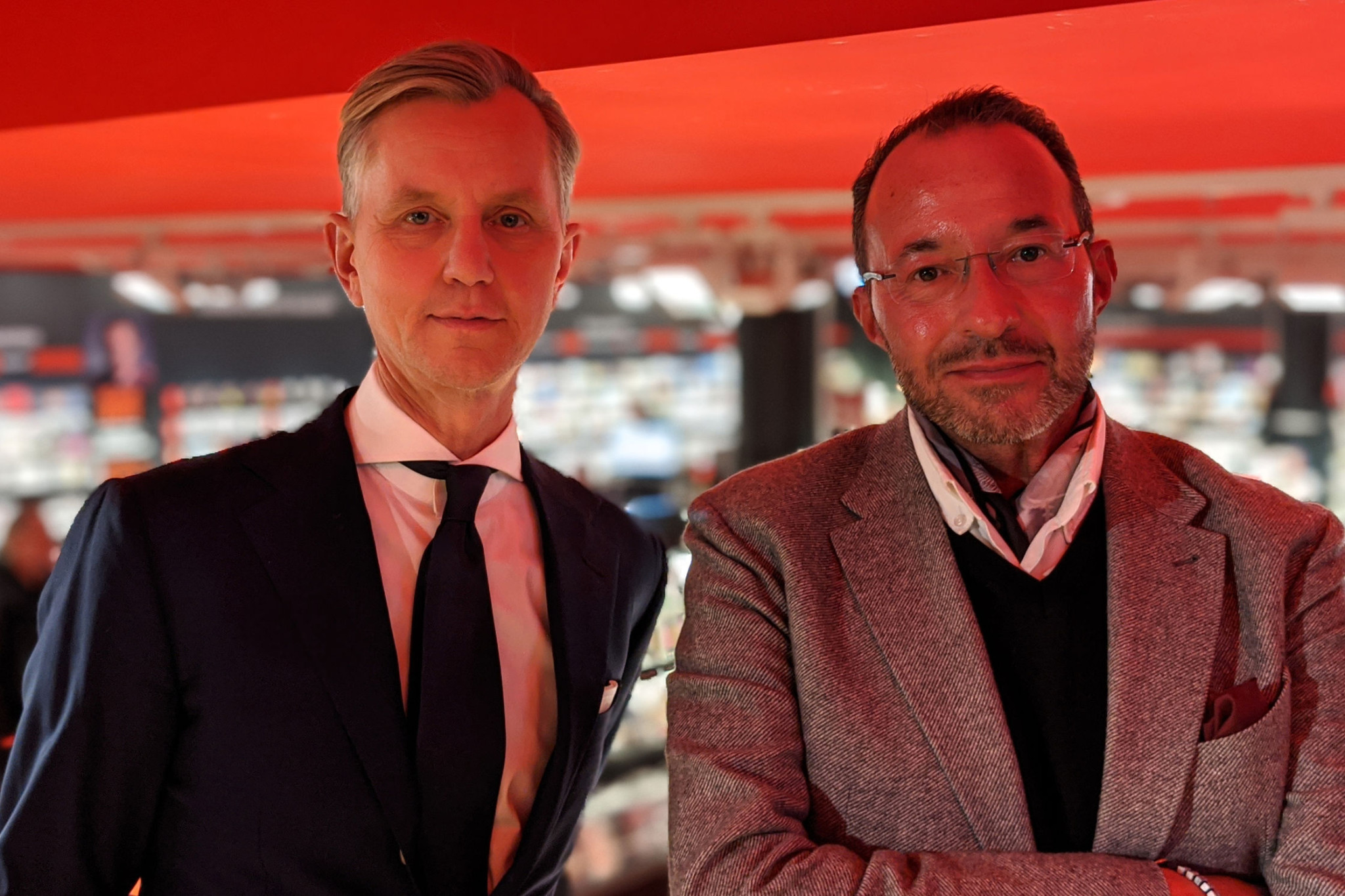 Max Raabe und Holger Wemhoff
