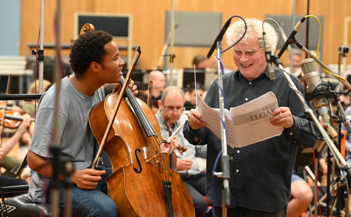 Sheku Kanneh-Mason und Sir Simon Rattle
