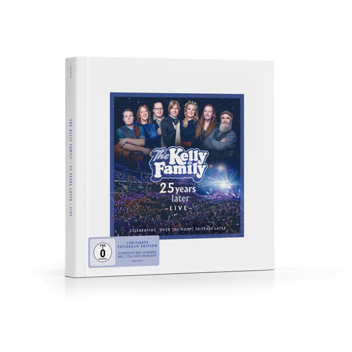 Limitiertes Fotobuch: The Kelly Family - 25 Years Later - Live - Cover