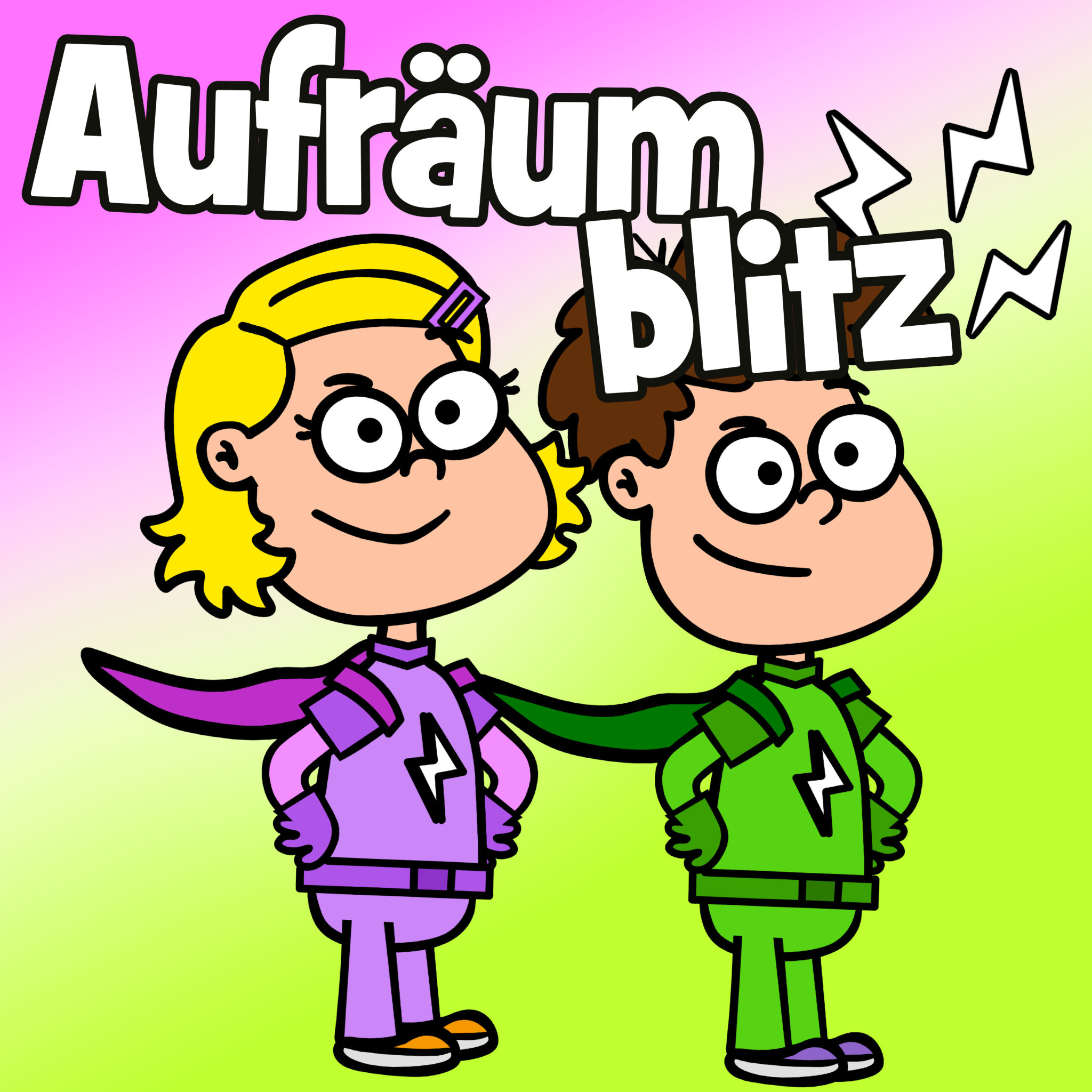 Aufräumblitz Hurra Kinderlieder COVER