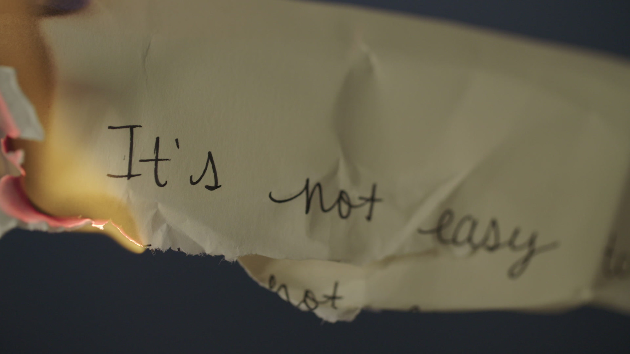 It's Not Easy (Lyric Video)