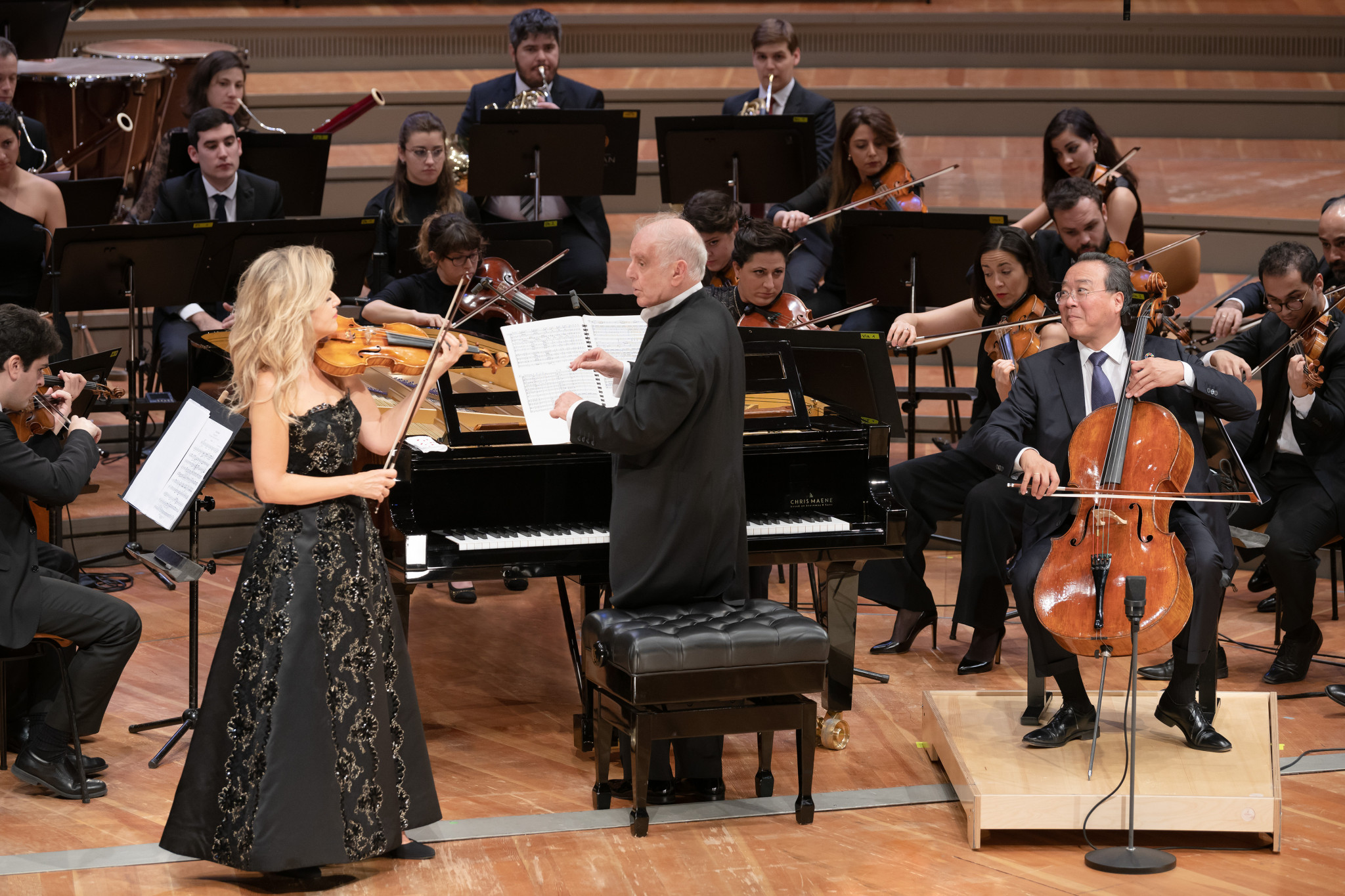 Anne-Sophie Mutter, Daniel Barenboim, Yo-Yo Ma