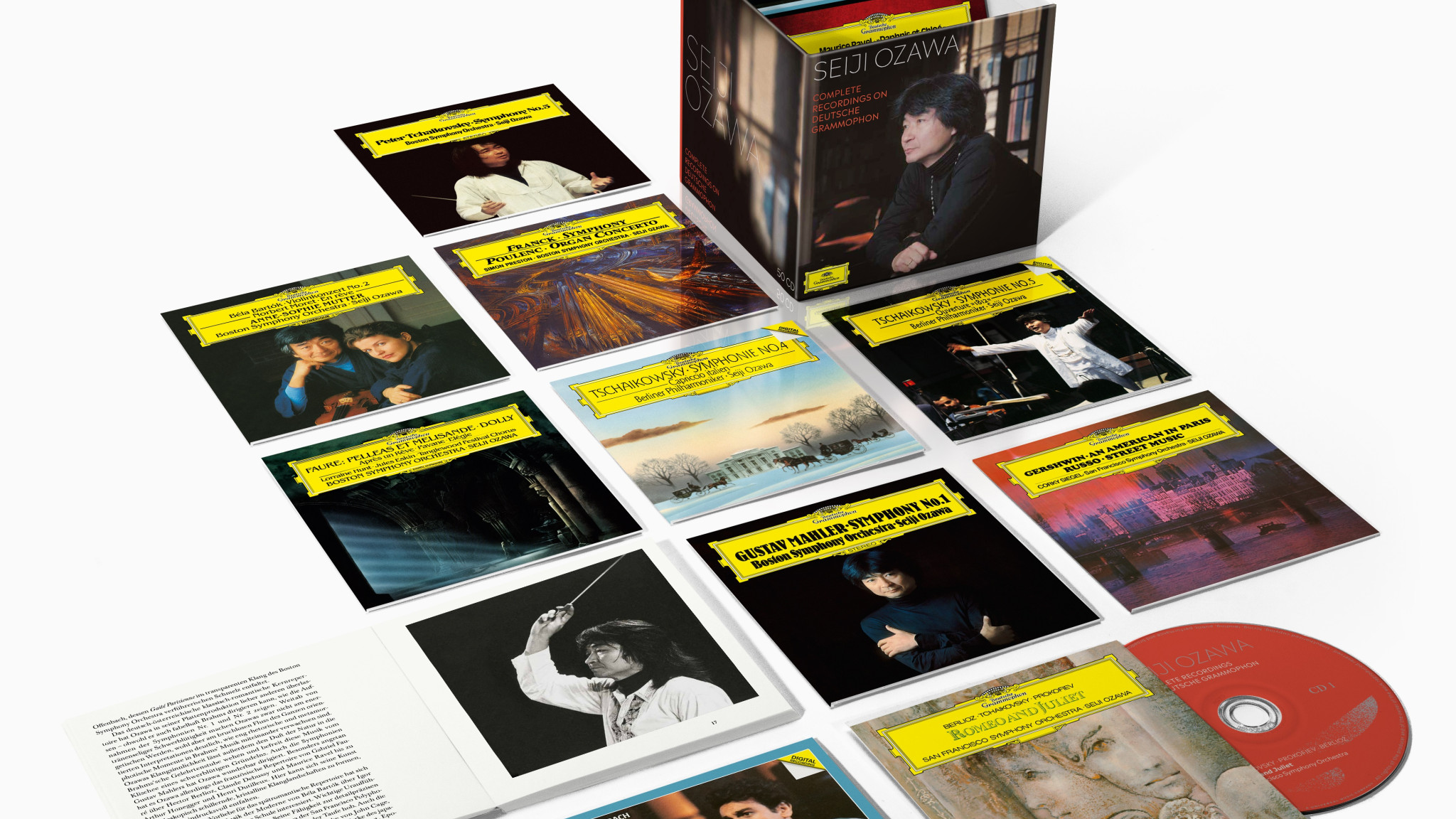 Seiji Ozawa – Complete Recordings on Deutsche Grammophon