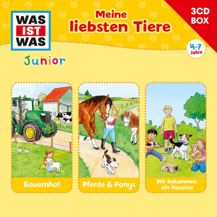 Was Ist Was Junior - 3-CD Hörspielbox Vol.3 Tiere