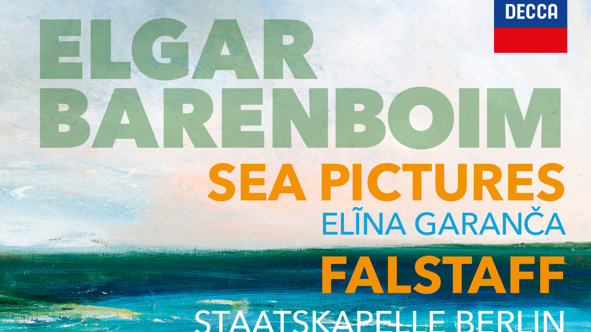 Daniel Barenboim continues his acclaimed Elgar series on Decca Classics with the release of ‘Sea Pictures' and 'Falstaff’