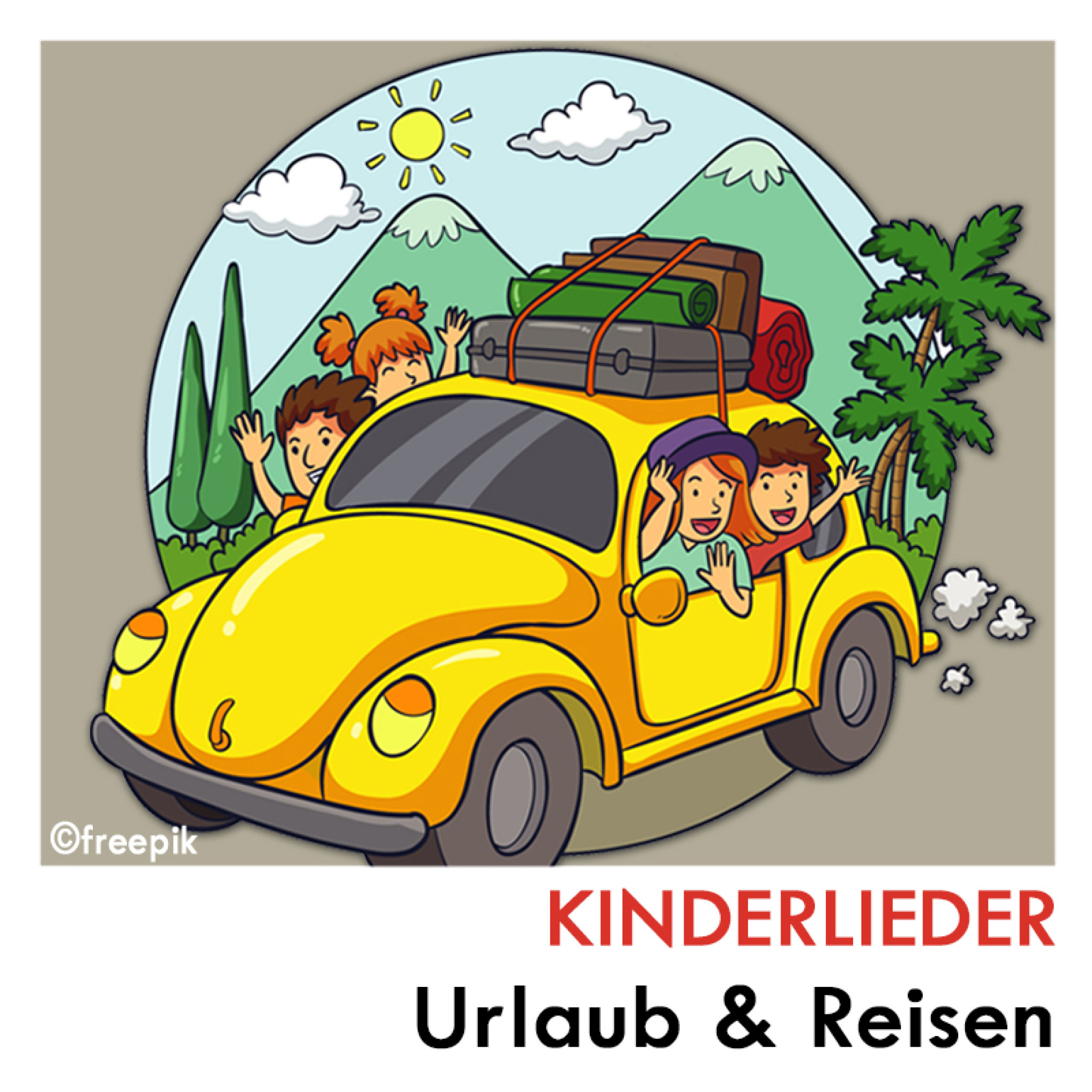 Kinderlieder Urlaub & Reisen Playlistcover
