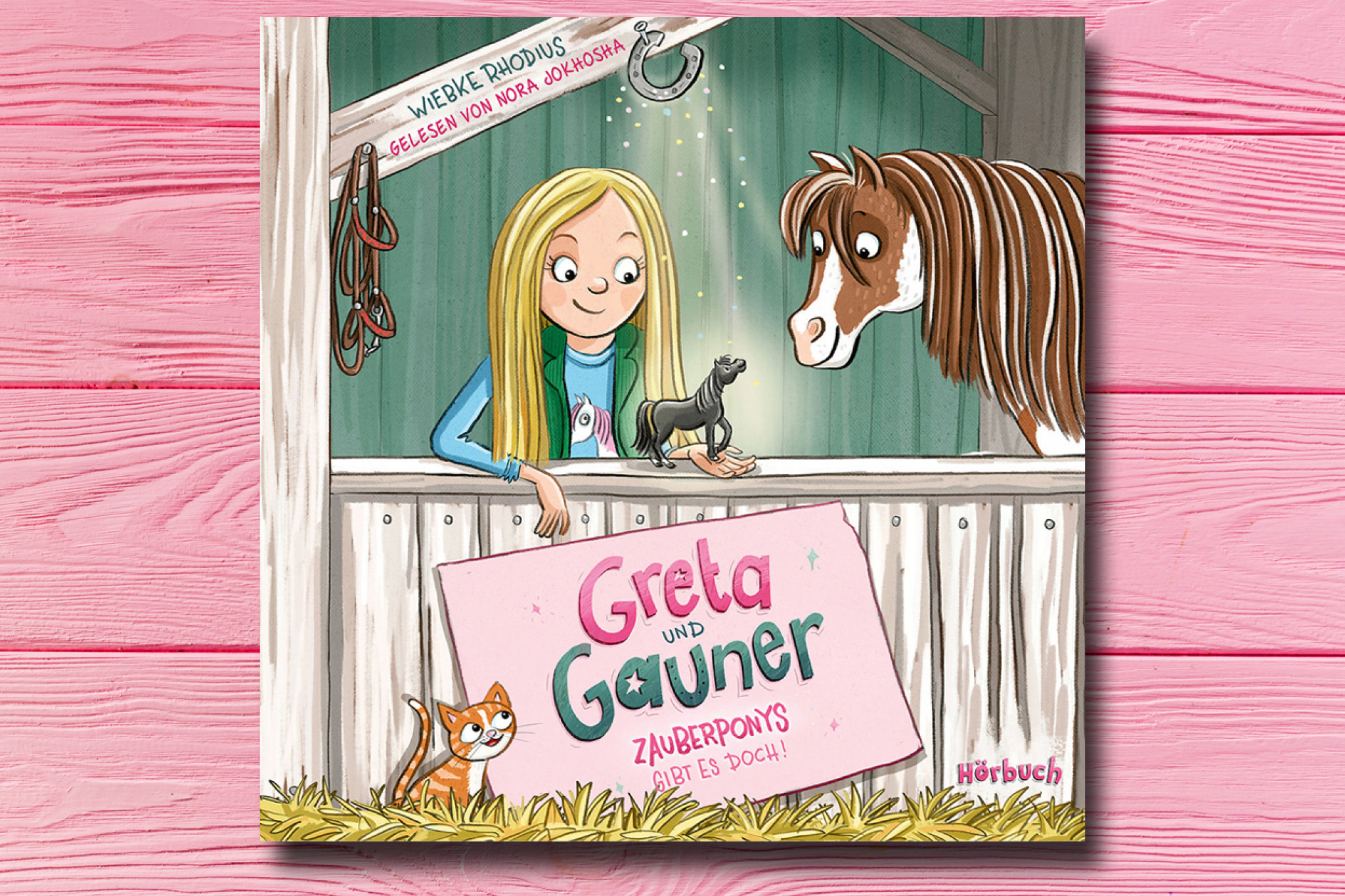 Das neue Pferdehörbuch "Greta und Gauner – Zauberponys gibt es doch" lässt Kinderträume wahr werden