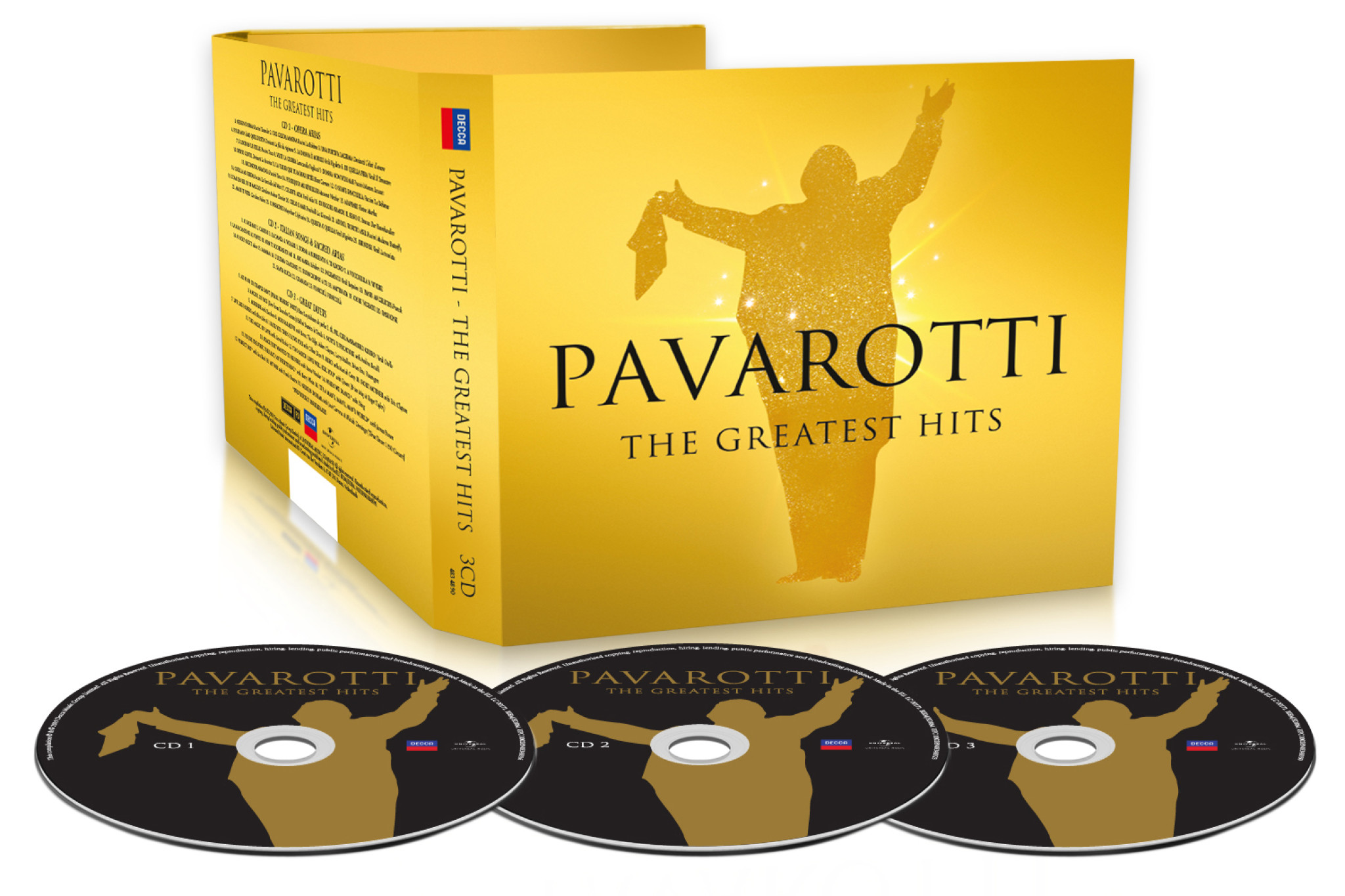 Pavarotti Singles Decca News Packshot