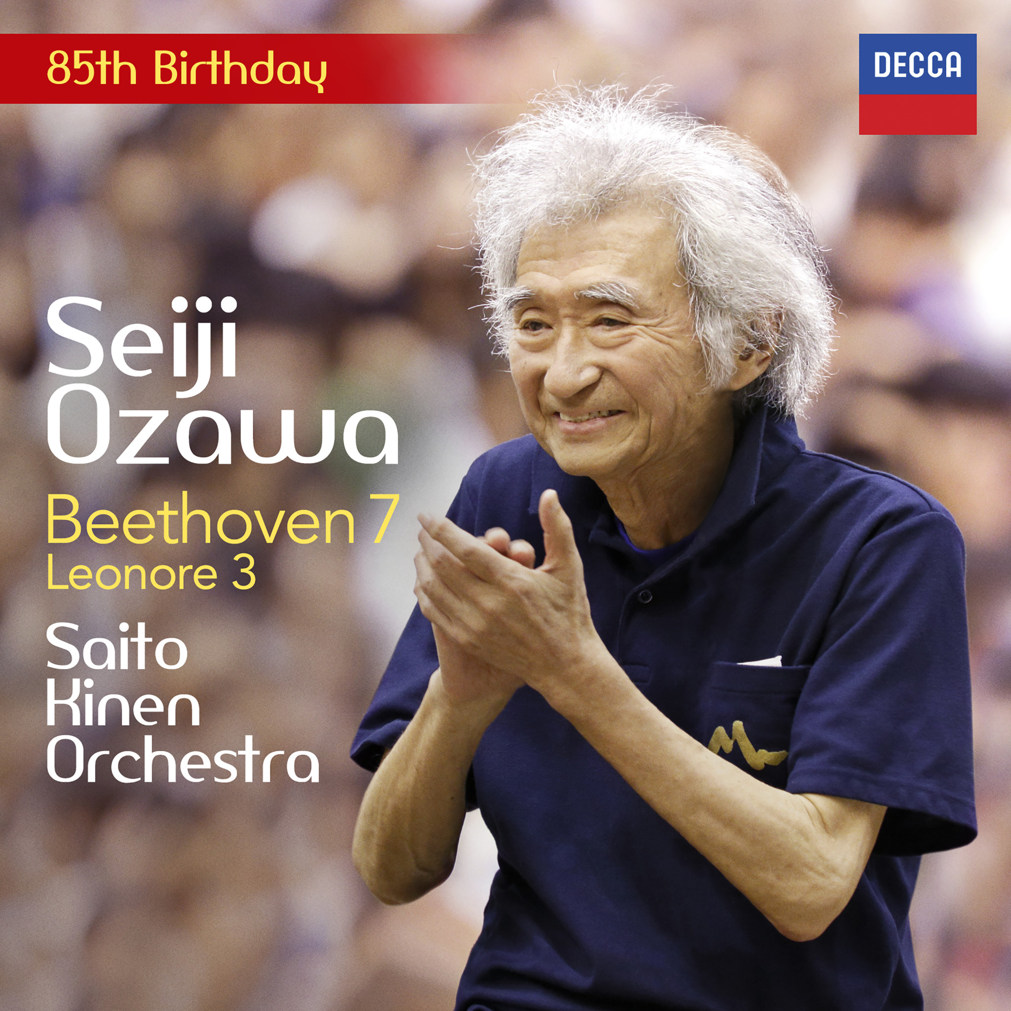 Seiji Ozawa Beethoven 7 Birthday CVR
