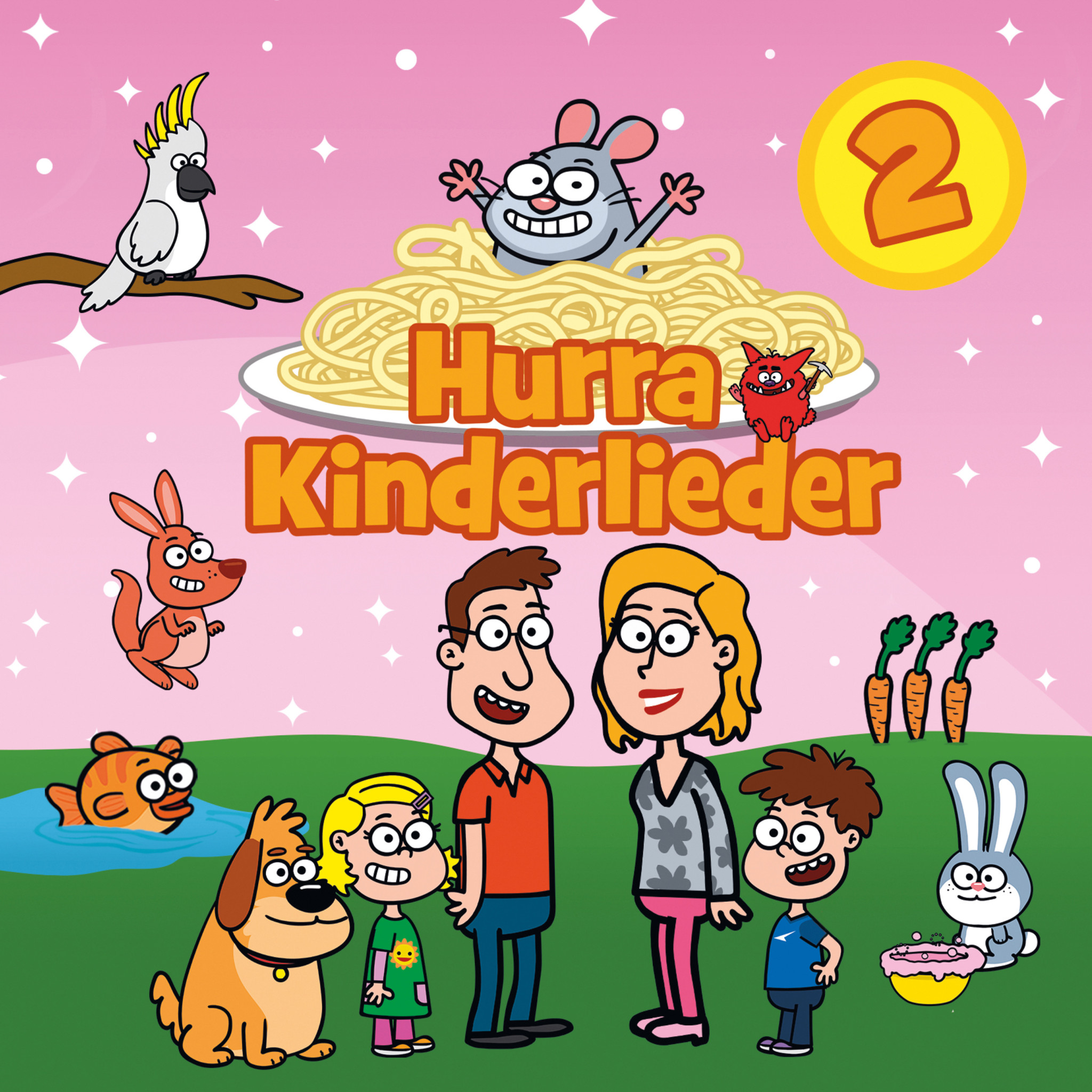 Hurra Kinderlieder 2 (Cover)