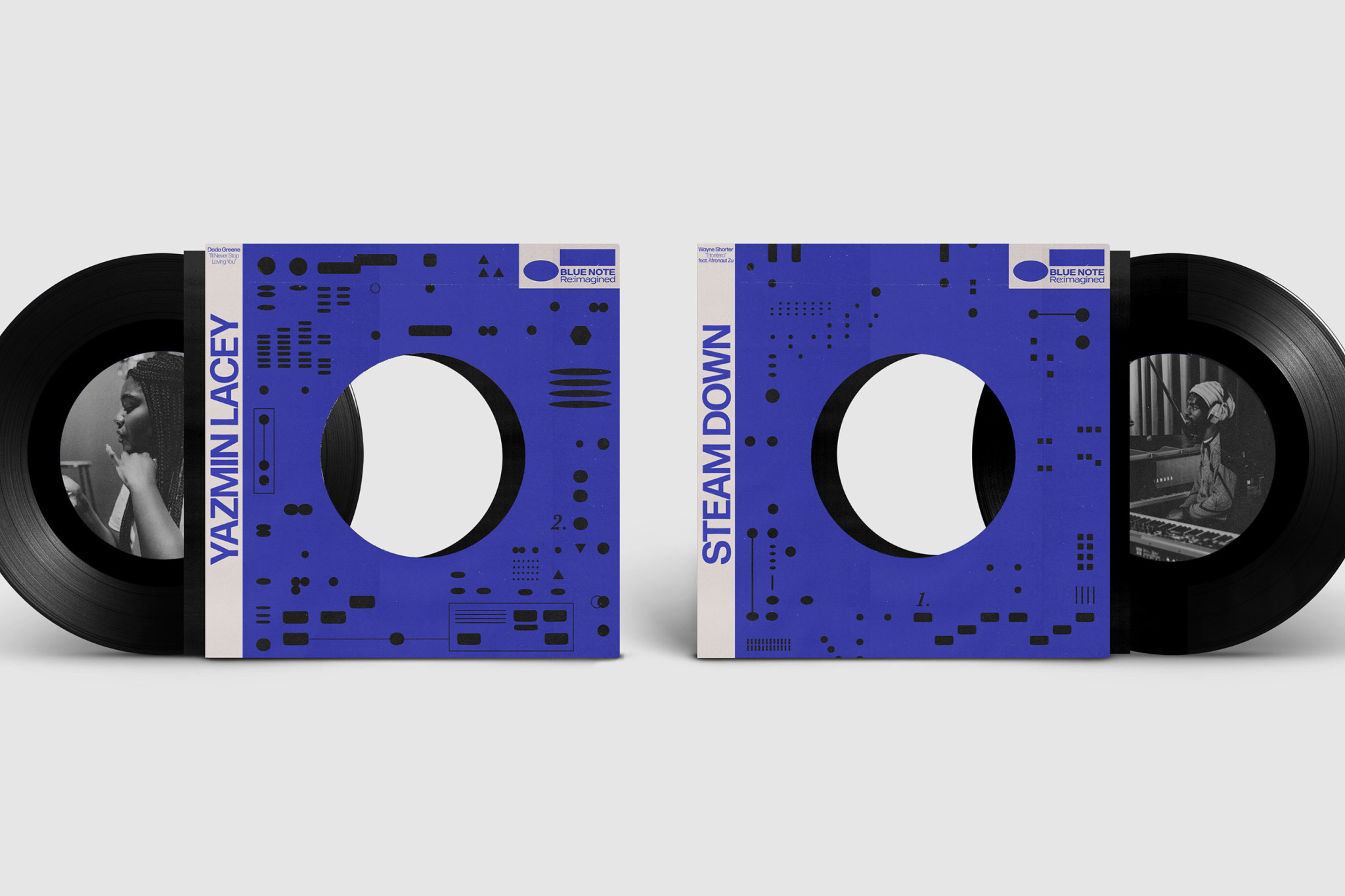 Steam Down / Yazmin Lacey: "Etcetera / I'll Never Stop Loving You" - Blue Note Re:Imagined 7" Vinyl Single #3