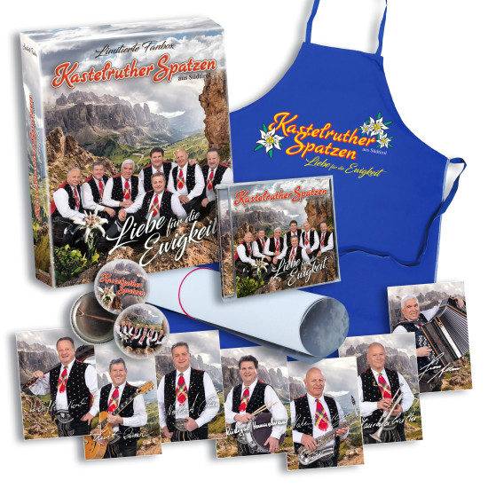 Kastelruther Spatzen - Liebe für die Ewigkeit - MockUp (Fanbox)