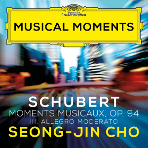 Seong-Jin Cho Schubert Musical Moments Cover