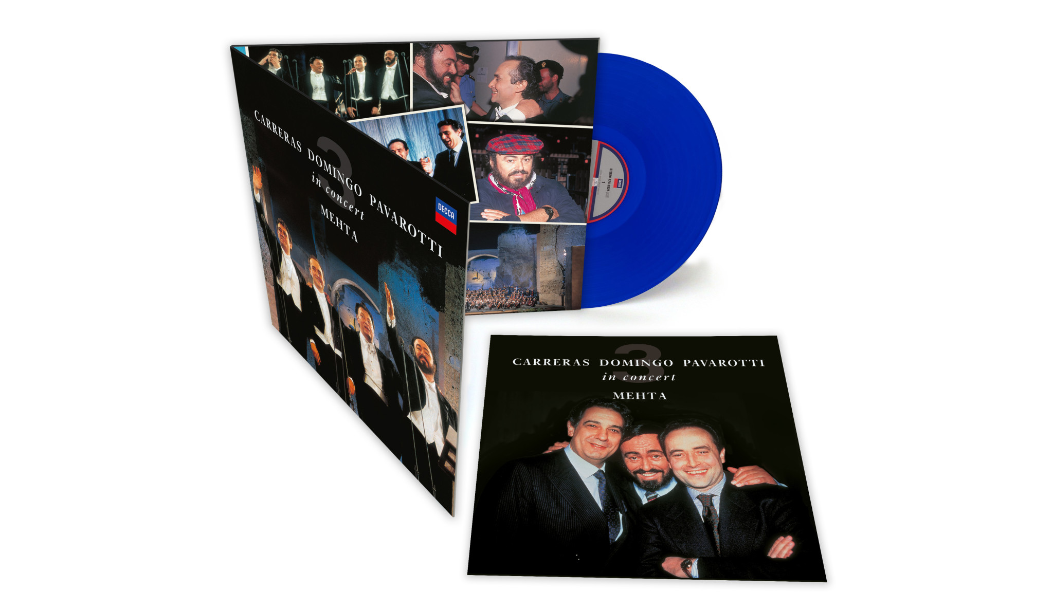 Die Drei Tenöre - blaue Vinyl